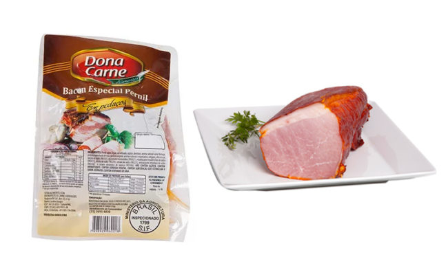 Bacon Especial Pernil Inteiro 5Kg e em Pedaços