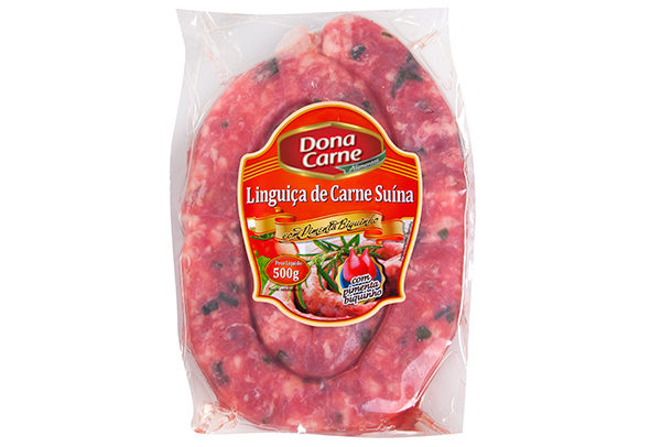 Linguiça de Carne Suína com Pimenta Biquinho 500g