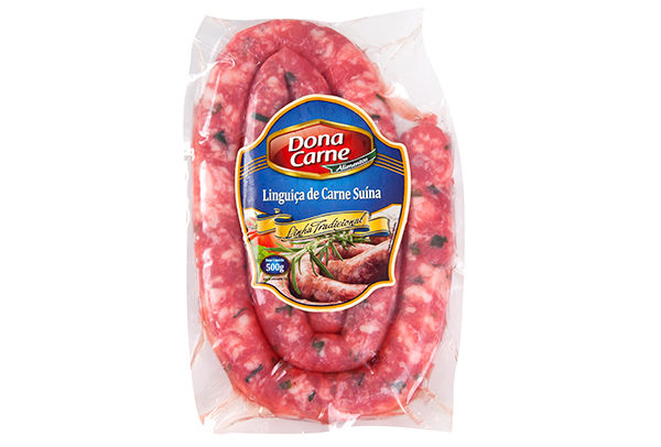 Linguiça de Carne Suína Fina 500g